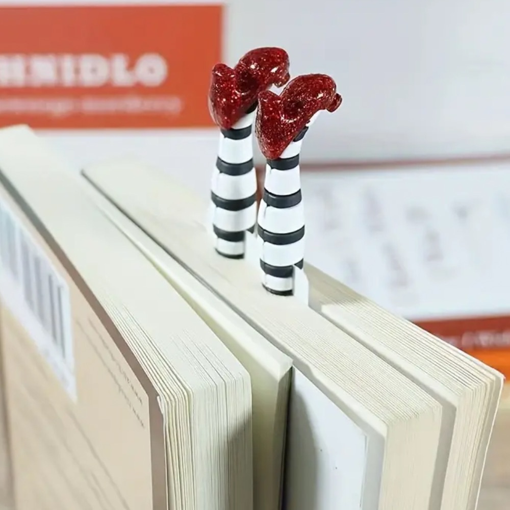 Wizard of Oz Wicked Witch Of The West Inspired Dorothy Ruby Slippers Bookmark - Picture 4 of 9